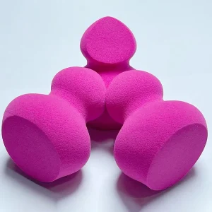 3D Cosmetic Sponge Dumbbell Shaped Non Latex Puff Beauty Angled Blending Makeup Sponge