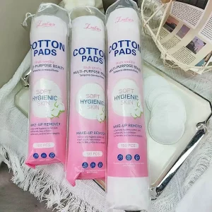 3Layer Plum Blossom Embossing Cotton Pads Makeup Nail Polish Remover Cosmetics SY597