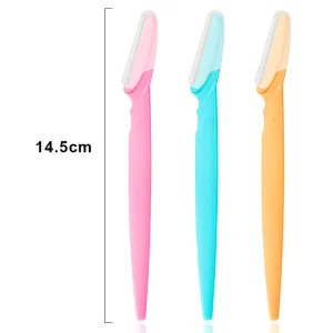 3Pcs set Safety Razor Woman Makeup Eyebrow Trimmer Eyebrow Razor Shaver Face Razor EyeBrow Epilation Hair Removal Cutters