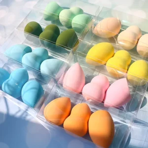 3pcs Makeup Sponge Private Label Foundation Makeup Sponge Custom logo Makeup Sponge Blender Set