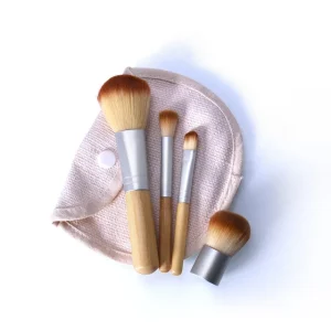 4 Pieces Makeup Brushes Set Cosmetics Beauty Tool Set