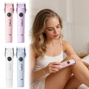 4 in 1 Electric Hair Shaver Women Men Epilator Double-headed Hair Remover Trimmer Razor Nose Bikini Eyebrow Face Leg Underarm