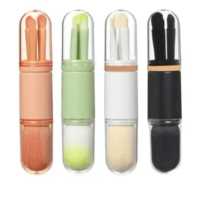 4 in 1 Makeup Tools Directly Provided for Makeup Brushes Soft Hair Portable Makeup Brush
