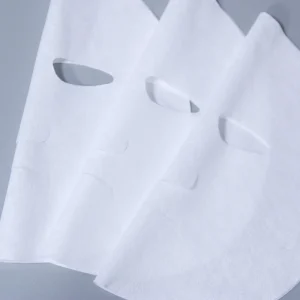 40GSM Eco friendly Baby Velour Facial Sheet Masks Ultra thin Dry Raw Material Moisturizing Nourishing Whitening