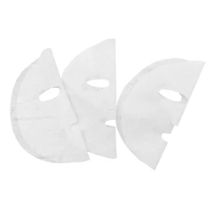 40gsm White Cotton Pulp Fiber Skin Care Paper Face Mask Sheet