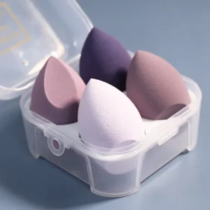 4pcs Soft Makeup Sponge Blender Beauty Egg Puff Women’s Foundation Sponges