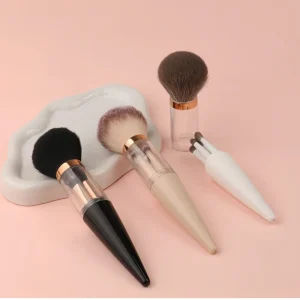 5 in 1 Makeup Brush Set Portable Easy to Carry Makeup Brushes for Eye Application Travel Brush Gift Box Packaging