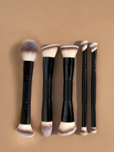 5-piece Dual-head Foundation Brush Blush Brush Makeup Tool Loose Powder Brush Eyeshadow Brush Makeup Brush Set