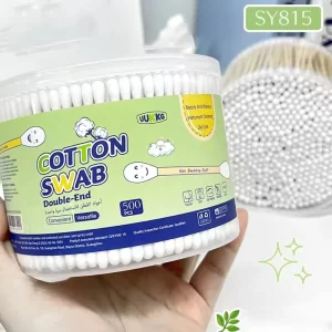 500PCS Natural Ear Swabs Cosmetic Biodegradable Buds Organic Q Tips High Quality Bamboo Cotton Swabs