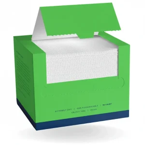 50PCS Nonwoven Disposable Face Towel Ultra Soft Towelette Facial Washcloth Biodegradable Hypoallergenic Makeup Remover