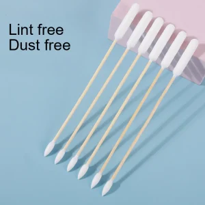50pcs OEM Double headed Eco Friendly 15CM Pet Cotton Buds for Dog Cat