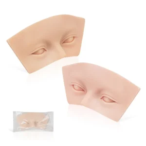 5D Eyebrow Tattoo Practice Skin Eye Makeup Training Board Silicone Practice Pad for Makeup Beauty Academy