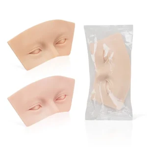 5D Silicone Permanent Makeup Eyebrow Practice Skin Eye Line Eyeliner Tattoo Stencil Beginner Eyebrow Practice Tools Tattoo Art