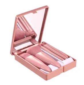 5Pcs Makeup Brushes Tool Set Cosmetic Powder Eye Shadow Foundation Blush Blending Makeup Brush Set