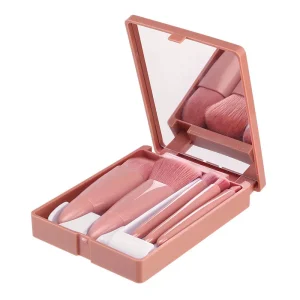 5Pcs Makeup Brushes Tool Set Cosmetic Powder Eye Shadow Foundation Blush Blending Makeup Brush Set