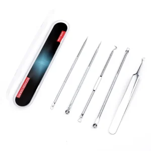 5pcs Acne Blackhead Needle Stainless Steel Acne Extractor
