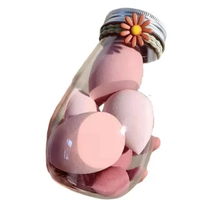 6 PCS Super Soft Makeup Sponges Blender Beauty Sponge Set Beauty Egg Makeup Tool With Box Custom Logo