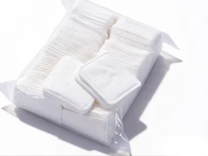 60pcs Factory Customize Facial Cotton Pads High Quality Cosmetic Clean Pad for Face Makeup 7.3*7.5cm