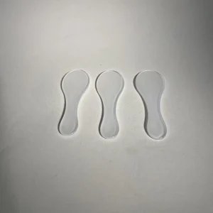 62mm Hair Removal Cream Spoon High quality Cosmetic Tools Free Samples Plastic Facial Mask Spoon