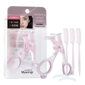 6pcs Battery free Wide angle Natural Curling Eyelash Curler Portable and Safe Beauty Makeup Tool
