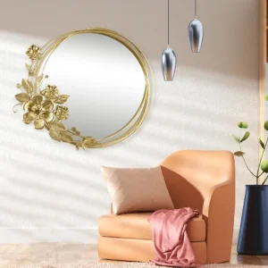 71*80cm Large Wall Bedroom Makeup Mirrors Bathroom Home Decor Luxury Art Frame House Decoration DDP