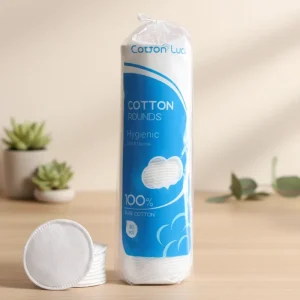 80PCS Round Makeup Remover Pads Cleaning Facial Round Pure Cotton Pads
