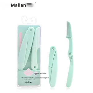 8185 Macro Stainless Steel Blade Eyebrow Trimmer Sharp Novice Friendly Shaper for Women