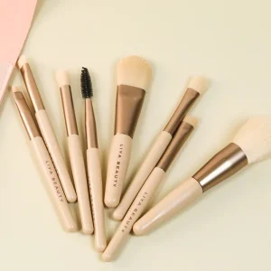 8pcs Eye Makeup Brush Set Custom Private Label Logo Cosmetics Makeup Brush Kit