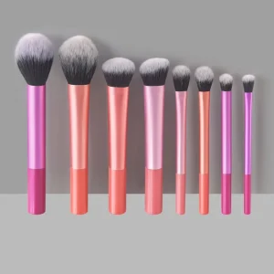 8pcs Pro Makeup Brush Set Soft Premium Synthetic Hair Cruelty Free Easy to Clean Foundation Blush Eyeshadow Cosmetic Brush
