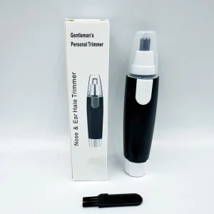 AA Battery Powered Electric Nose Hair Trimmer Portable Household Facial Hair Trimmer Neck Eyebrow Unisex Grooming