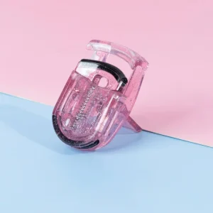 ABS Mini Portable Eye Lash Curler with Shiny Glitter Powder Colourful Beauty Gift for Eye Makeup Eyelash Curler
