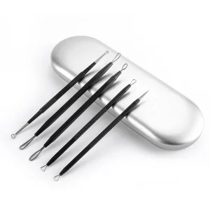 ARN 032 Stainless Steel Facial Acne Blackhead Remover Needles Kit Extractor Tool Professional Grooming Kit