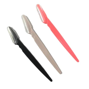 Achieve Traceless Eyebrows with Precision 2 Piece Eyebrow Razor Set for Effortless Shaping Grooming and Brows Perfection