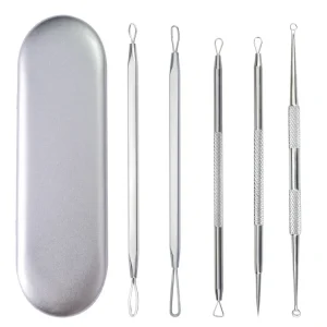 Acne Blackhead Removal Needles Stainless Pimple Spot Extractor Beauty Face Clean Care Tools Facial Pore Cleanser