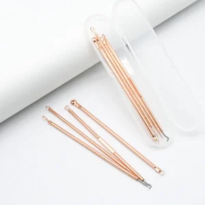 Acne Removal Kit Treatment Blemish Whitehead Removing Nose Face Skin Blackhead Remover Pimple Comedone Extractor Tool
