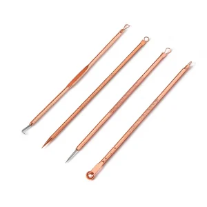 Acne Removal Needle Set Professional Stainless Steel Blackhead Remover Tool Silver Acne Needle Set