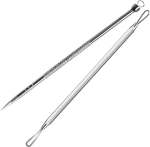 Acne Remover Face Care Tools Blackhead Whitehead Remover Needle Kit Facial Blemish Acne Pimple Extractor