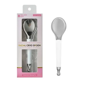 Acupoint Massage Cryo Sticks Stainless Steel Face Cream Spoon Facial Skin Care Cryo Stick for Face Eyes Massager