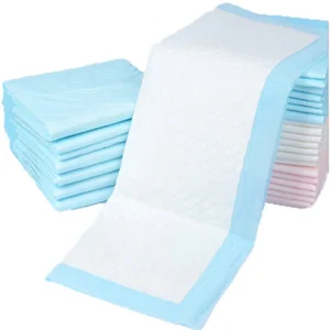 Adults Waterproof Nursing Underpads Incontinence Bed Mattress Pee Pads Blue 80×180