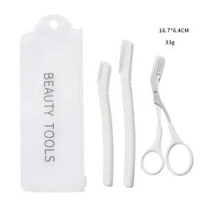Advanced Eyebrow Trimmer Safety Anti Scratch Eyebrow Trimmer for Men and Women Eyebrow Shaver for Beginners Beauty Tools