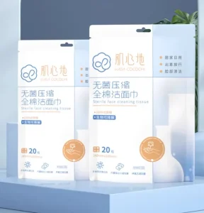 All Cotton Disposable Face Towel 20 Pieces Business Travel Portable Independent Packaging Enhanced Size Pure Breathable Feature