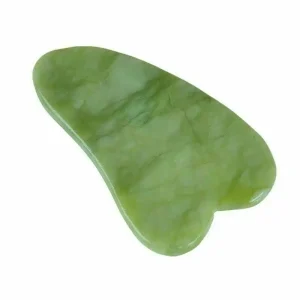 Anti Aging Jade Stone Body Massage Tool Face Lift Guasha Body Scraping Board Green Jade Guasha