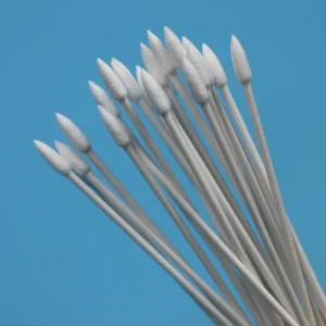 BB 003 Biodegradable Paper Stick 3mm Mini Pointed Qitps Cosmetic Cotton Bud Swab Detailing Swab for Makeup Removing