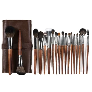 BEILI Complete Professional Makeup Brush Set Goat Hair Makeup Brush for Foundation Powder Blush Eyeshadow Beauty Tools
