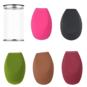 BEILI Makeup Sponge Foundation Blending Sponge Wet Dry Use Beauty Blender for Flawless Base & Concealer Latex Free