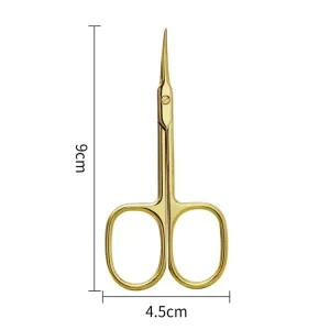 BS 424 Straight Beauty Scissors Stainless Steel Makeup Scissors Eyebrow Scissors Sharp Beauty Care Tools