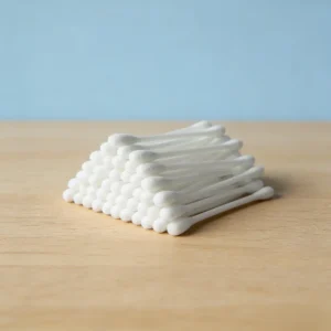 Baby Care Disposable Cotton Swabs Ultra Soft Safety Cotton Buds with Paper Sticks for Newborns