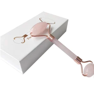 Beauty Bar Jade Facial Massage Roller Smart Quartz With Double Roll