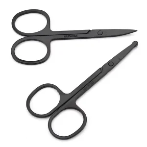 Beauty Makeup Action Beard Blade Brow Care Nail Scissor Cuticle Stainless Curved Steel Manicure Scissors Eyelash Eyebrow