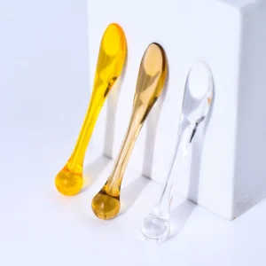 Beauty Makeup Spatula Mini Small Facial Eye Cream Scoop Mask Plastic Cosmetic Spoon